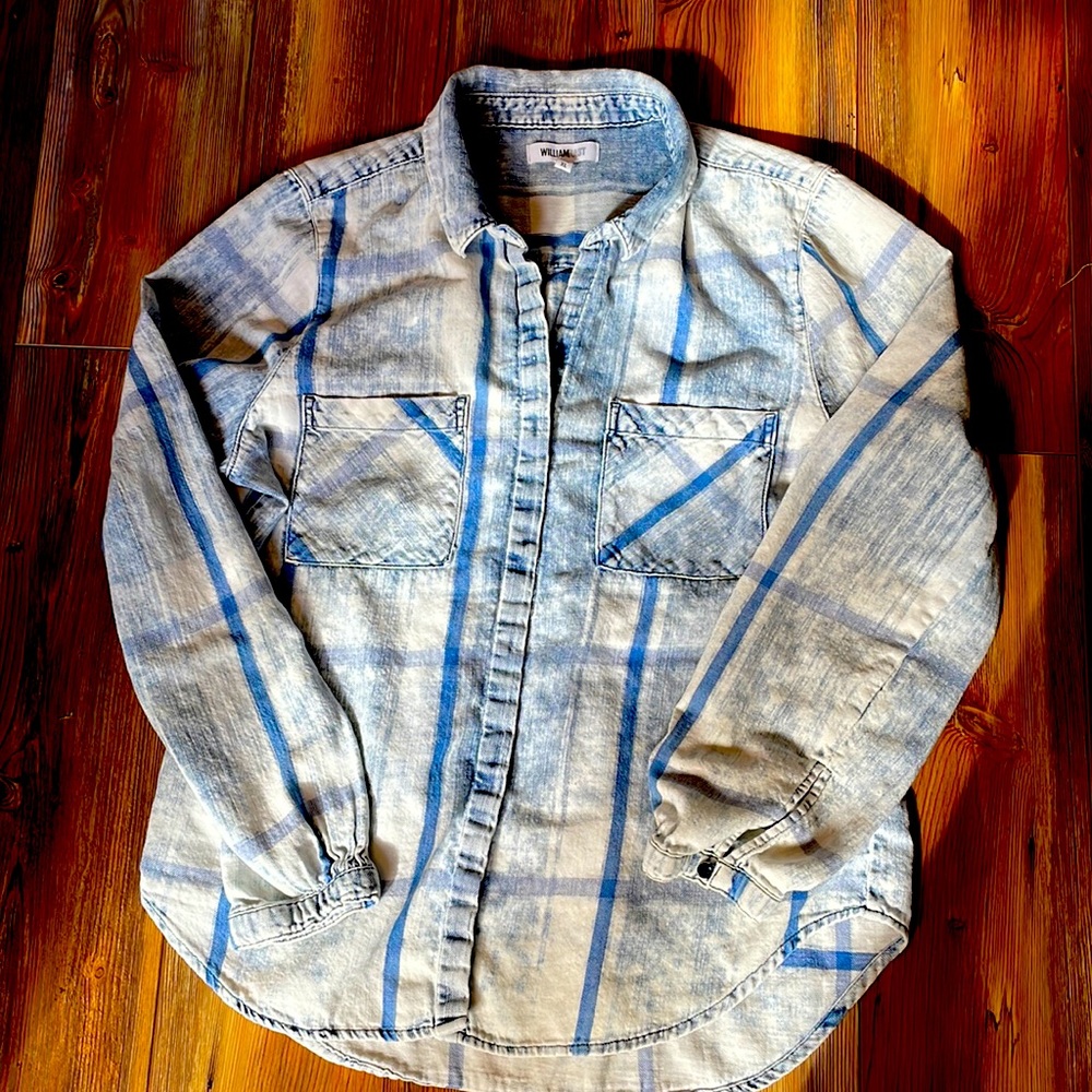 William Rast button up flannel XL